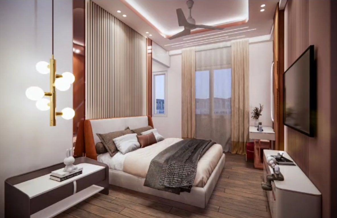 mine home luxurious flats Bedroom