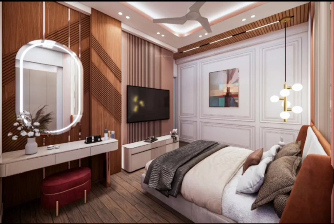 mine home luxurious flats Bedroom