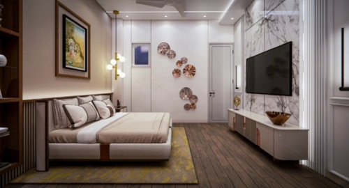 Bedroom mine-home-luxurious-flats Bedroom