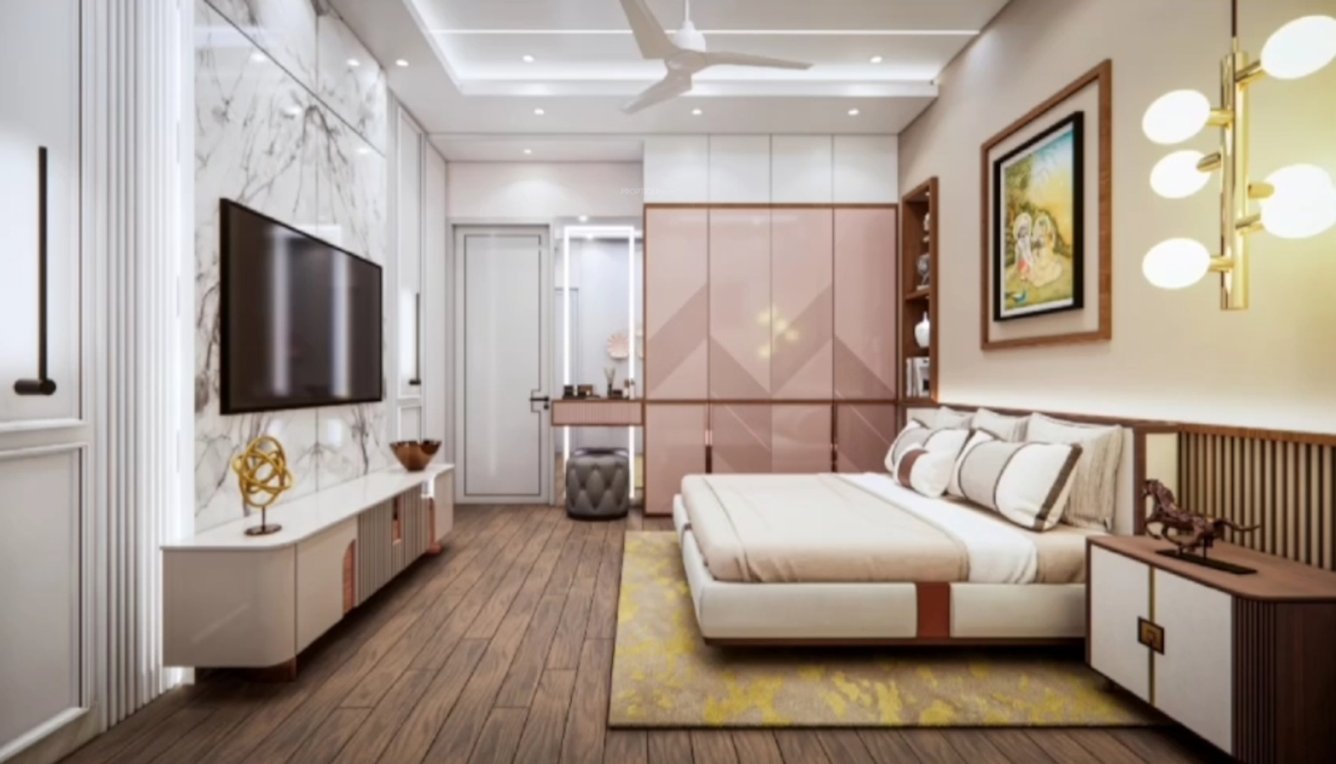 mine home luxurious flats Bedroom