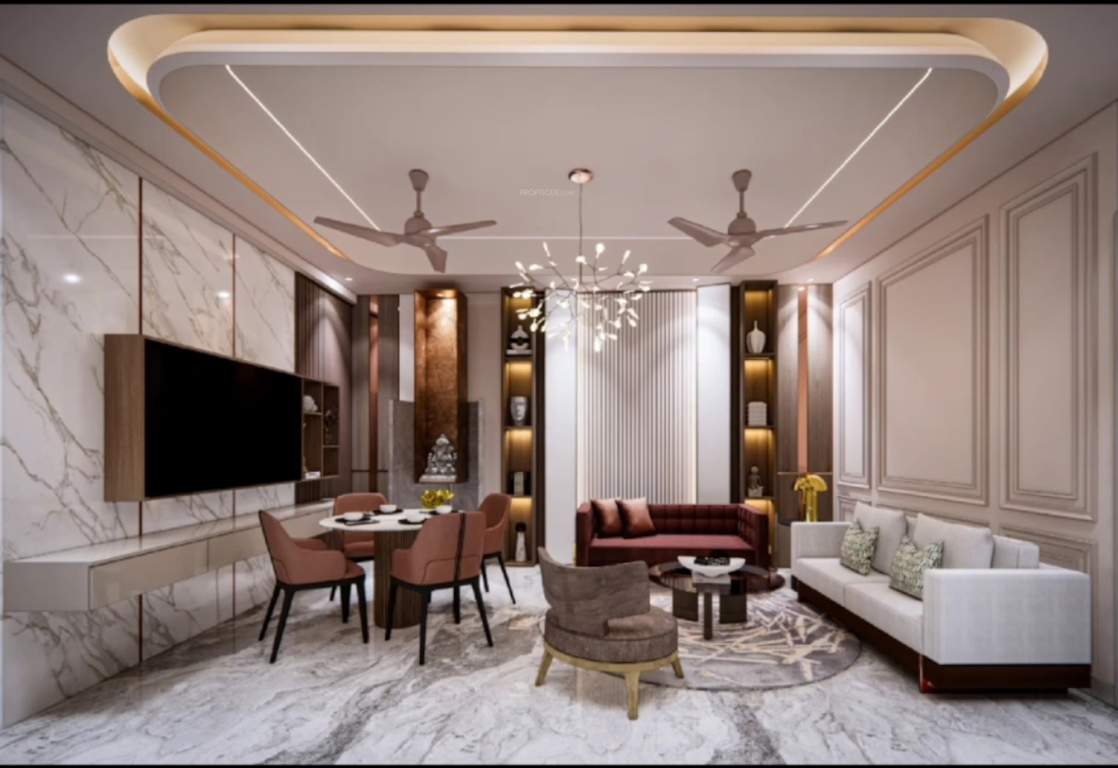 mine home luxurious flats Living Area