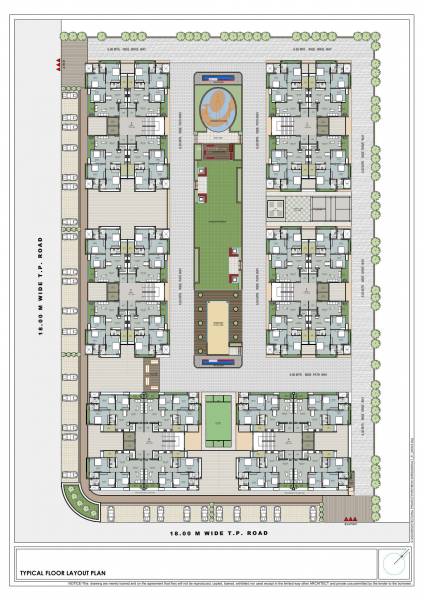  saffron-flora Layout Plan