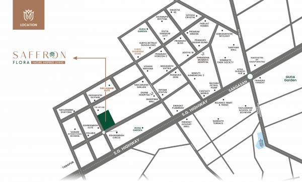  saffron-flora Location Plan