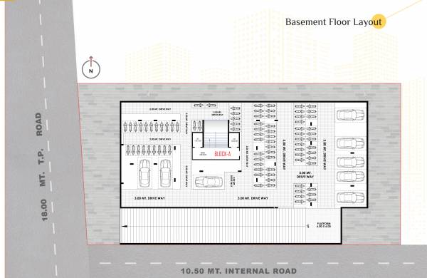  satvam-sky Satvam Sky Cluster Plan for basement Floor