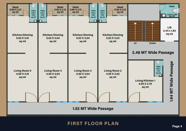 Vraj Platinum Cluster Plan for 1st Floor vraj-platinum Vraj Platinum Cluster Plan for 1st Floor