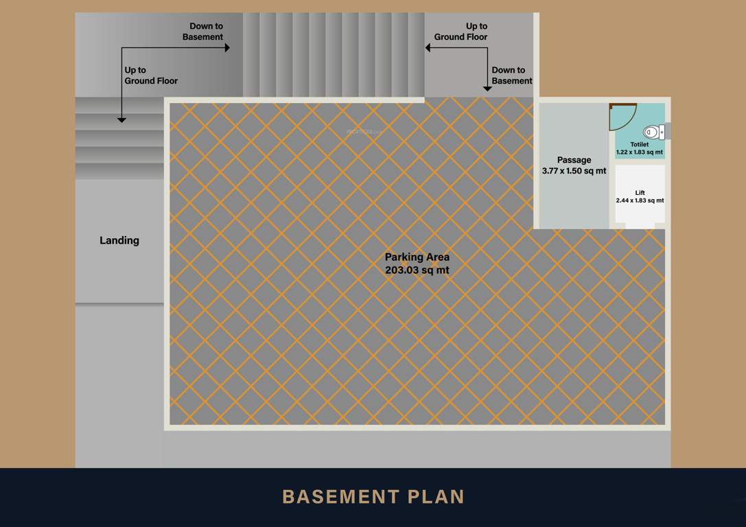  vraj platinum Vraj Platinum Cluster Plan for Baasement Floor