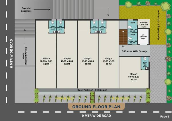 Vraj Platinum Cluster Plan for ground Floor vraj-platinum Vraj Platinum Cluster Plan for ground Floor