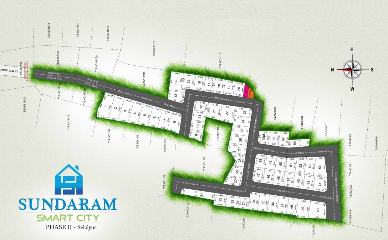  sunderam smart city Layout Plan