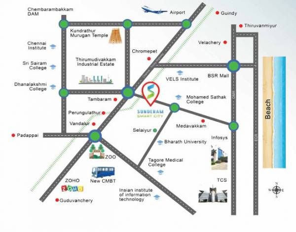  sunderam-smart-city Location Plan