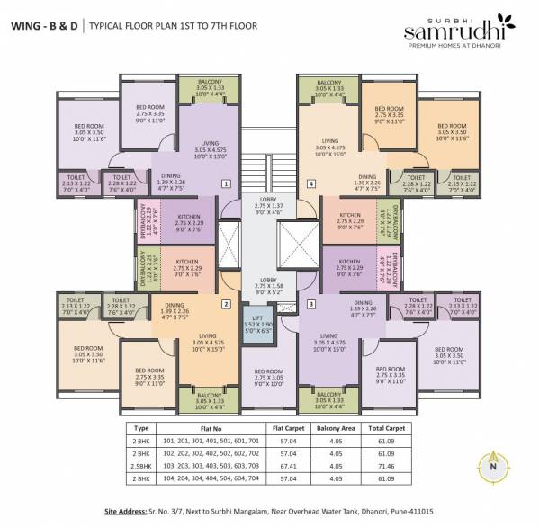  surbhi-samrudhi Wing A Cluster Plan