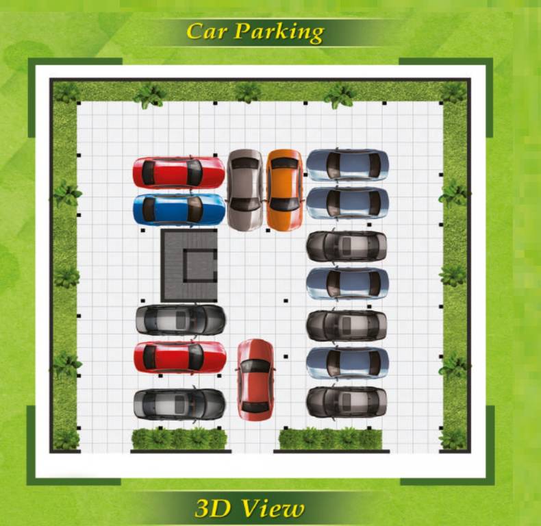  royal sabari apartments Cluster Plan