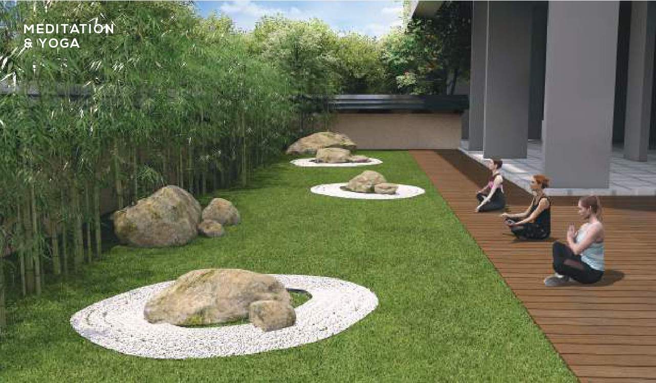 the line Yoga/Meditation Area