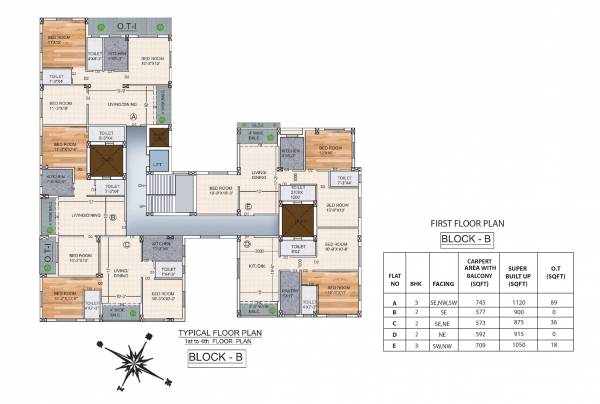  emporis Block 1 Cluster Plan