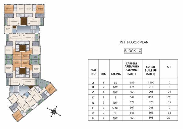  emporis Block 1 Cluster Plan