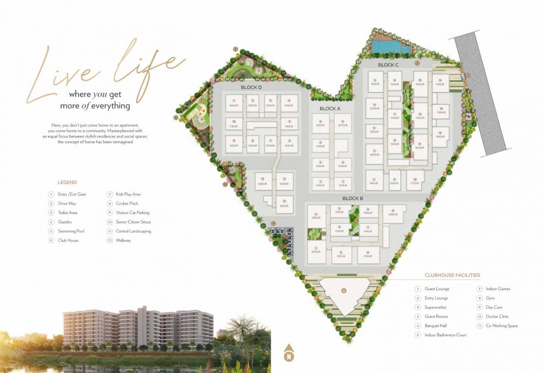  solitaire Layout Plan