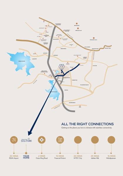  solitaire Location Plan