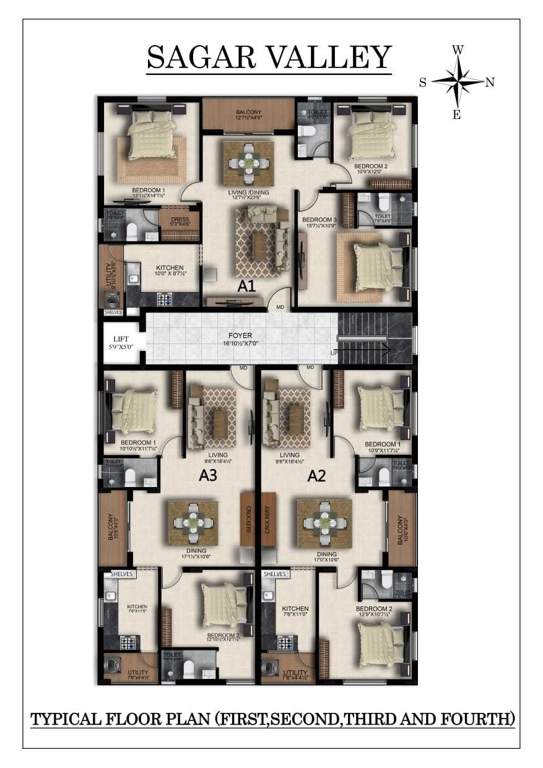  valley Sagar Valley Cluster Plan