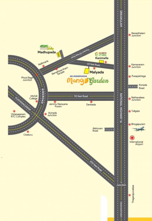 mango garden Location Plan