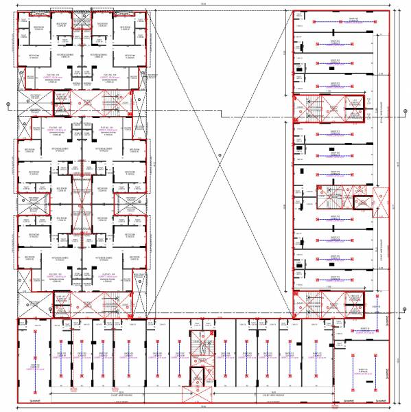  regalia Block A,B,C,D Cluster Plan For 1st Floor
