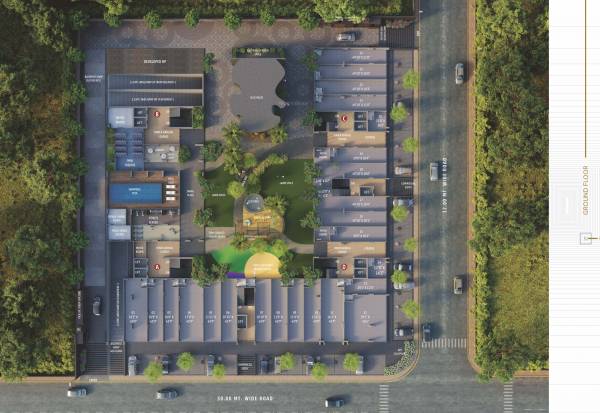  regalia Block A To D Cluster Plan For Ground Floor