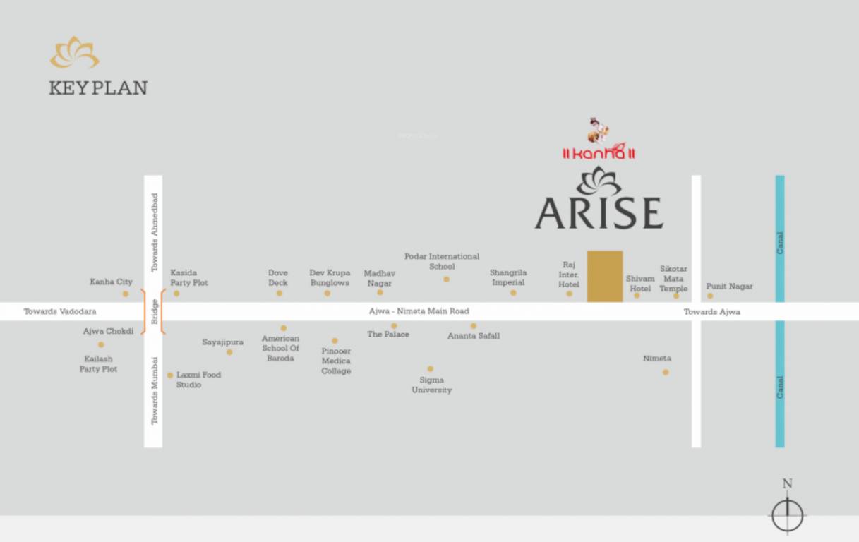  kanha arise Location Plan