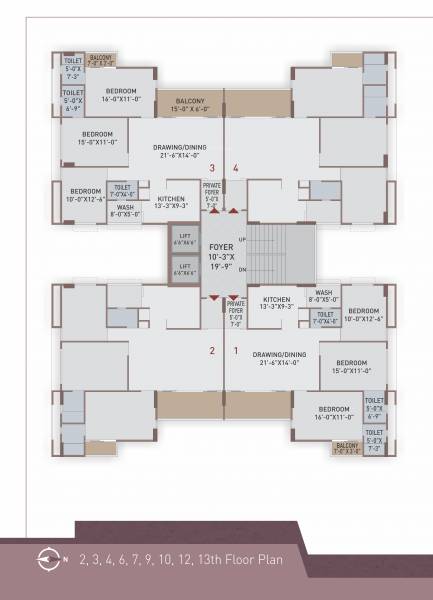  sky Sampath Sky Cluster Plan