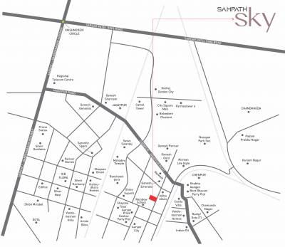  sky Location Plan