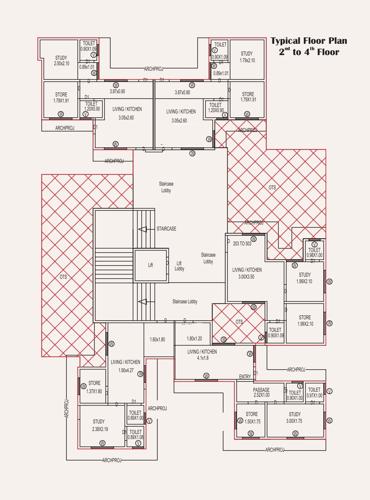  runmukteshwar-residency 44 Bahudas Mohallo Cluster Plan For 2nd To 4th Cluster Plan
