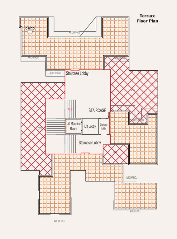  runmukteshwar residency 44 Bahudas Mohallo Terrace Cluster Plan