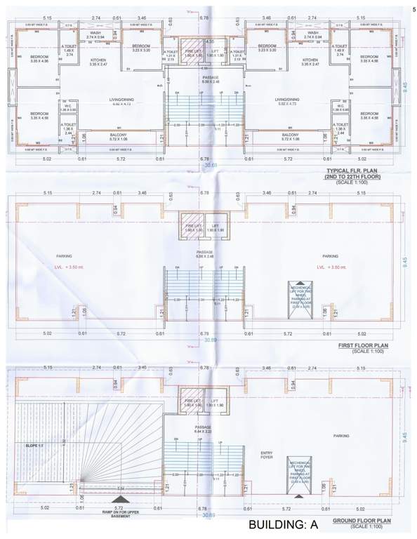 palm rivera heights divine A Cluster Plan From Ground To 22nd Floor