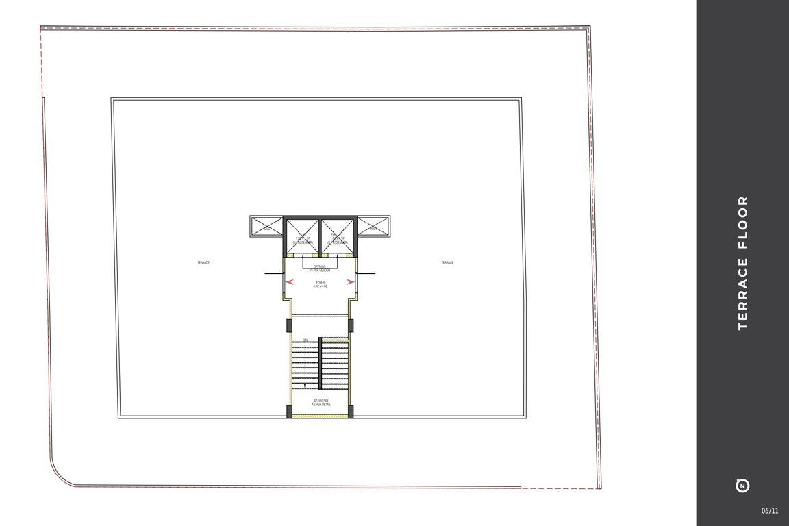  aaradhya elegance Block  A Terrace Cluster Plan