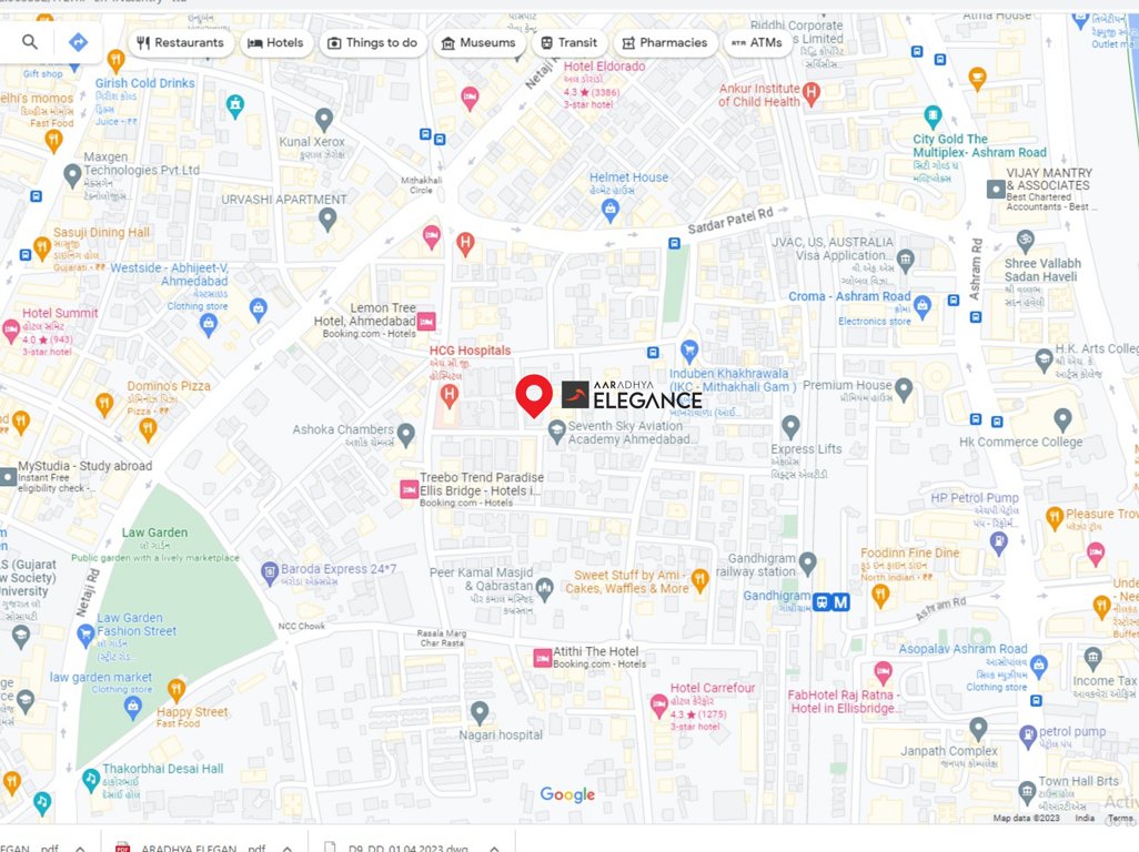  aaradhya elegance Location Plan