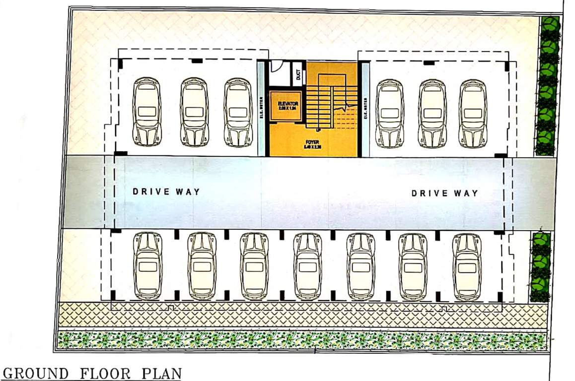  arihant avenue Arihant Avenue Ground Cluster Plan