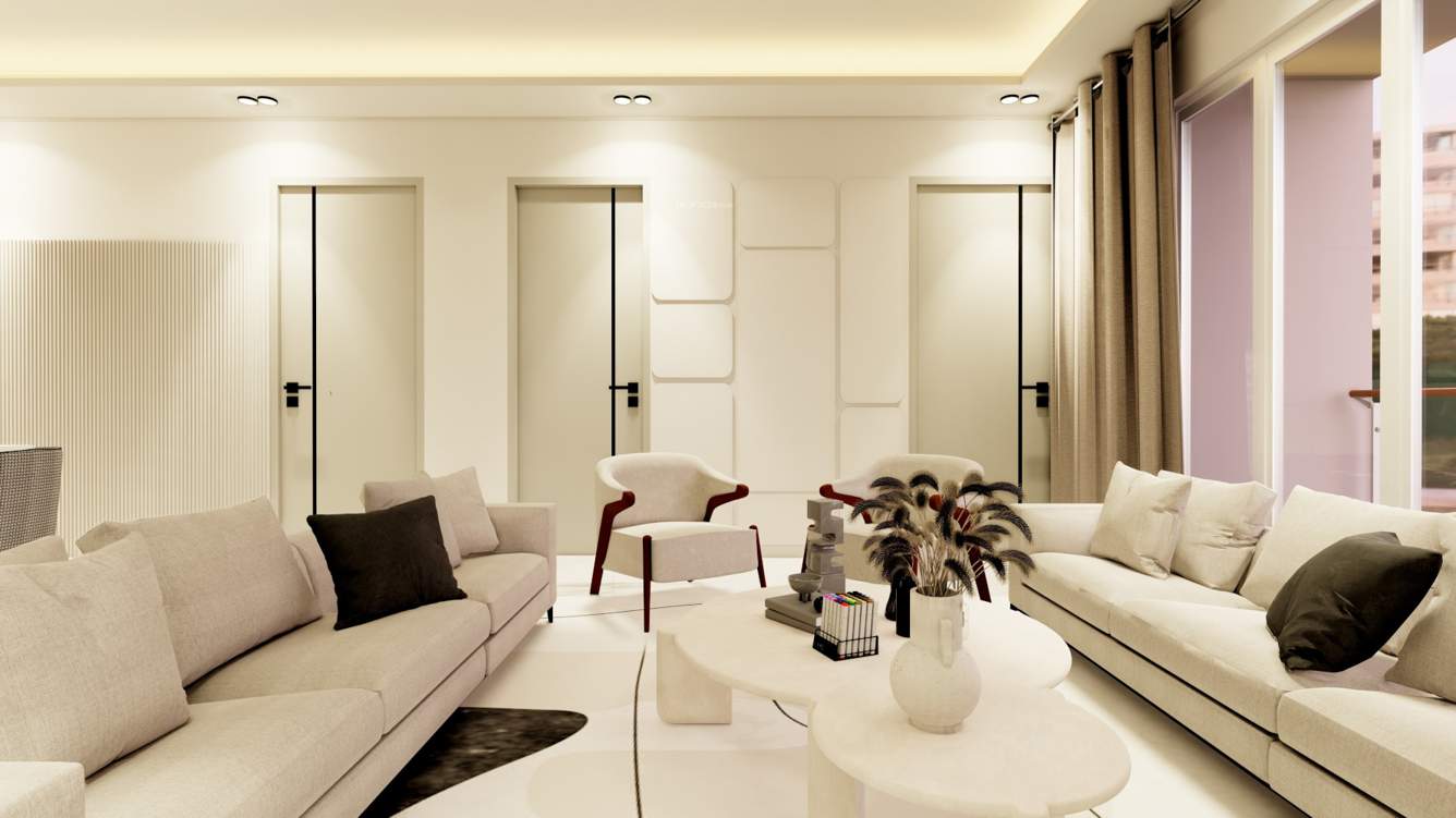 myra buildwell apartment Living Area