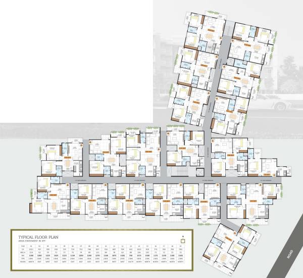 royal-park Block A Cluster Plan