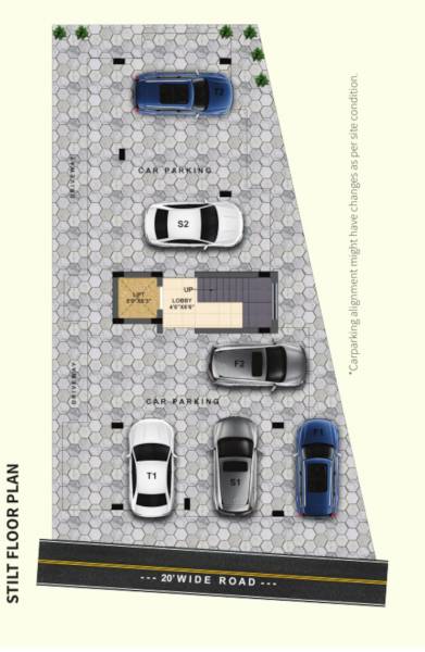  bodhi Bodhi Stilt Floor Cluster Plan