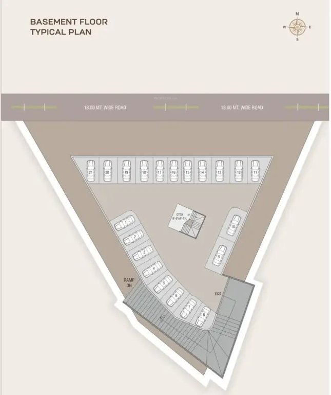 purv imperia Block A Cluster Plan