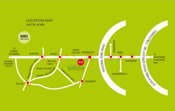  sreenidhi-neocity-green Location Plan