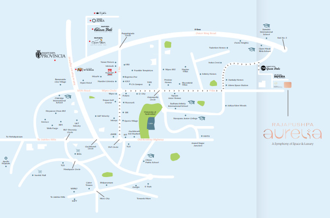  aurelia Location Plan