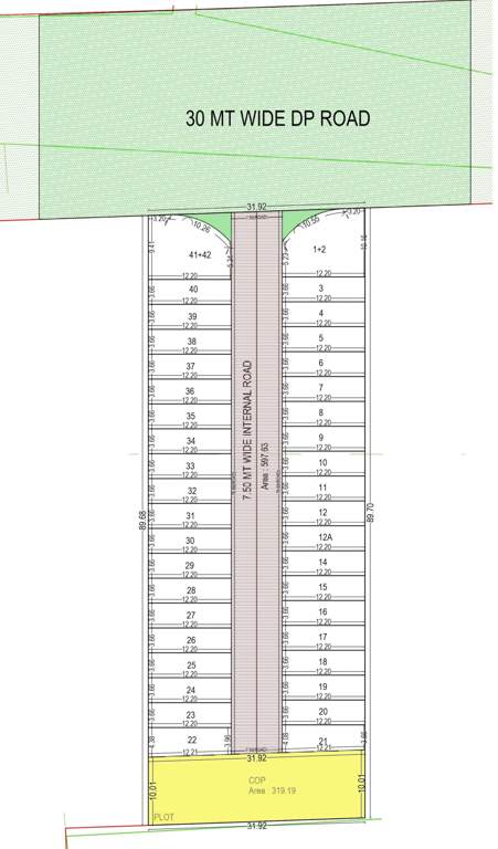  shivalik niketam Layout Plan