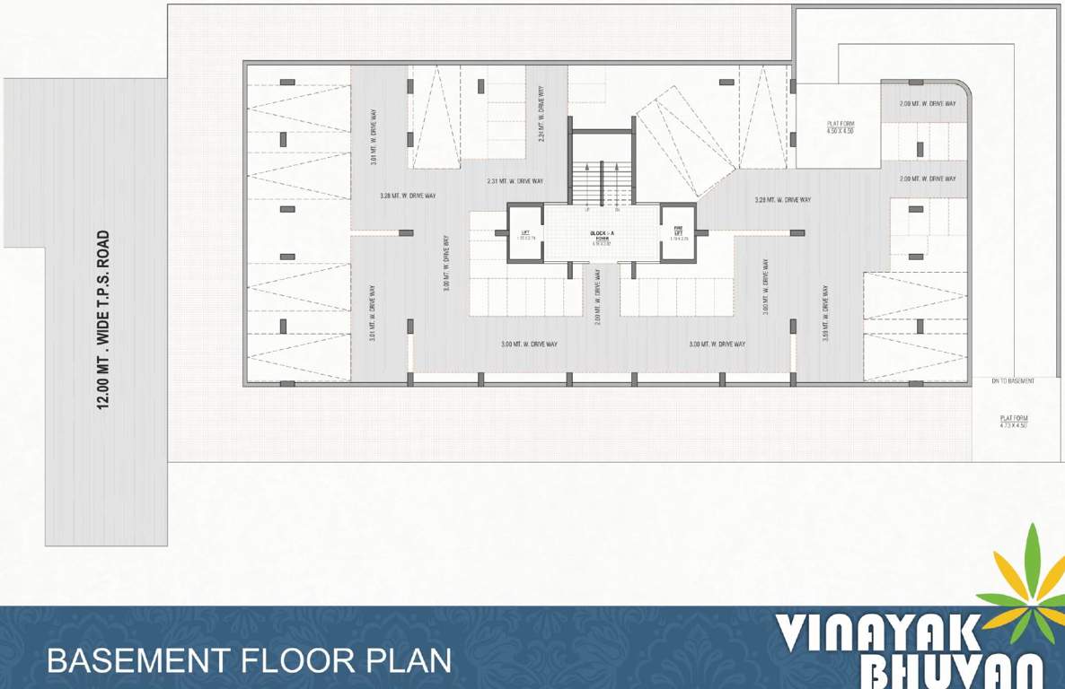  vinayak bhuvan A Basememt Cluster Plan