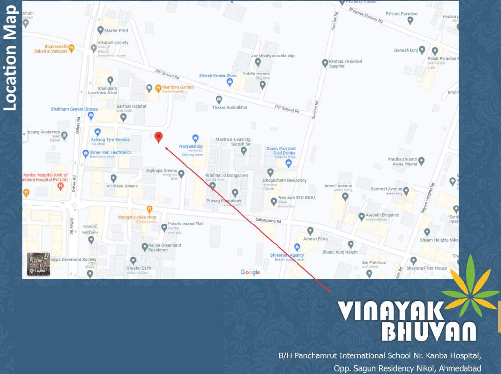  vinayak bhuvan Location Plan