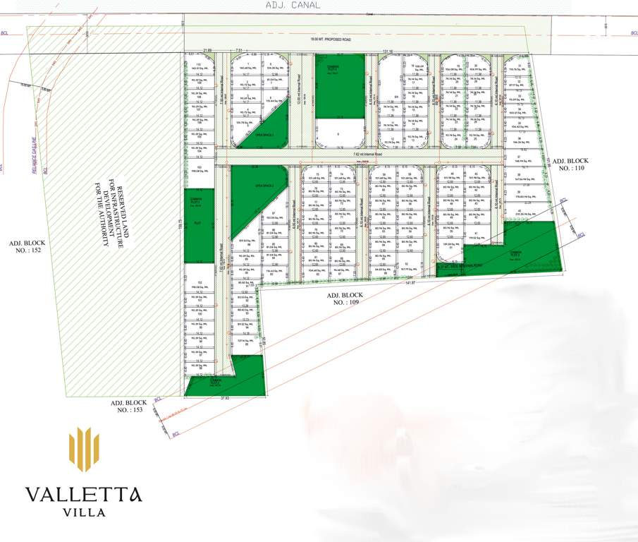  valletta villa Layout Plan