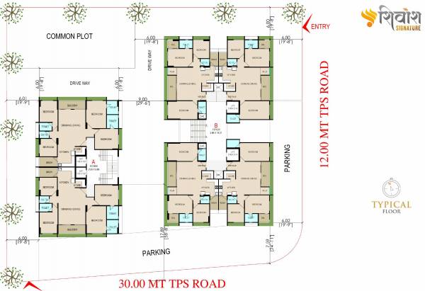  shivansh-signature A, B Typical Cluster Plan
