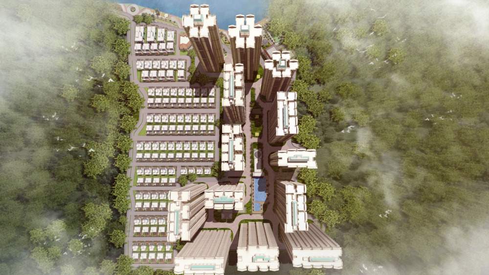  the prestige city hyderabad apartments Elevation