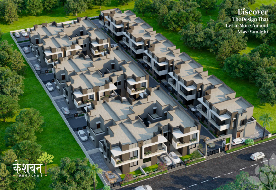  bungalows Layout Plan