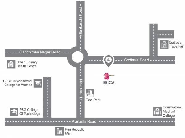  erica Location Plan