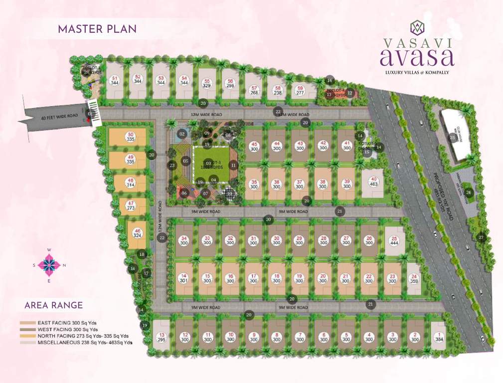  avasa Layout Plan
