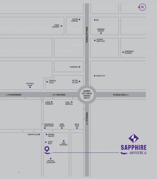  veronica Location Plan