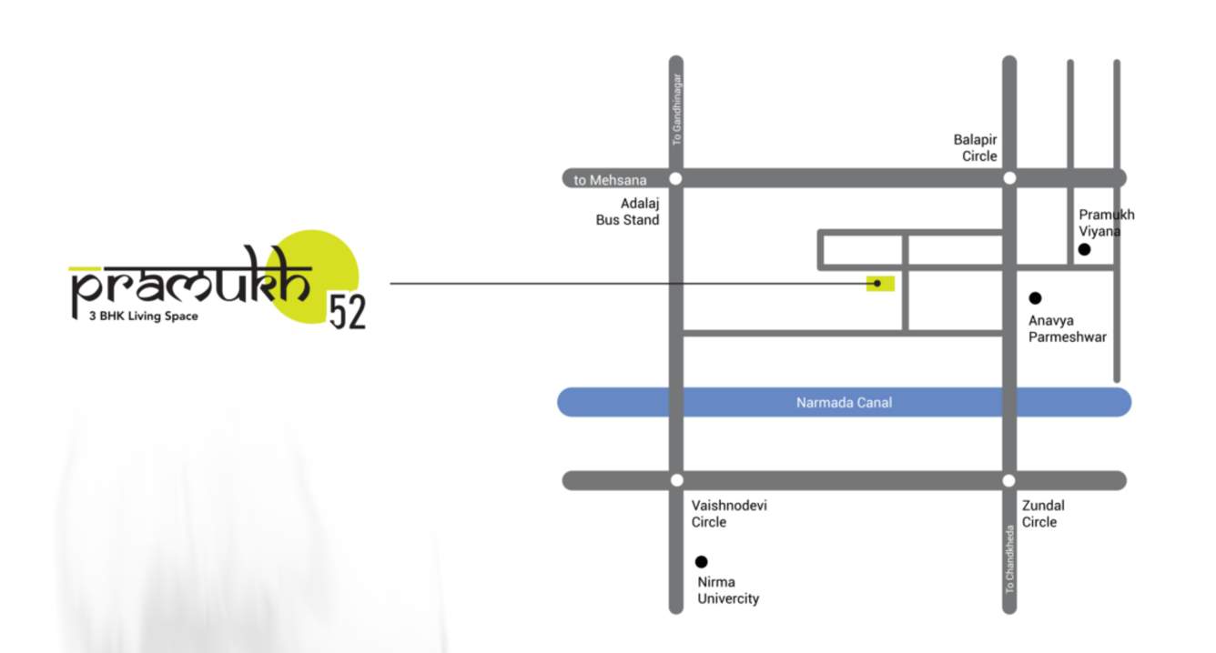 pramukh 52 Location Plan